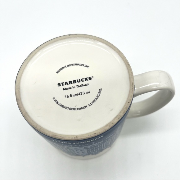 Starbucks Global Icon Collector Series Leuven Belgium City 16 Oz. Coffee Mug - Picture 4 of 4